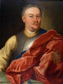Szymon Czechowicz Portrait of Jakub Narzymski, voivode of Pomerania oil painting picture
